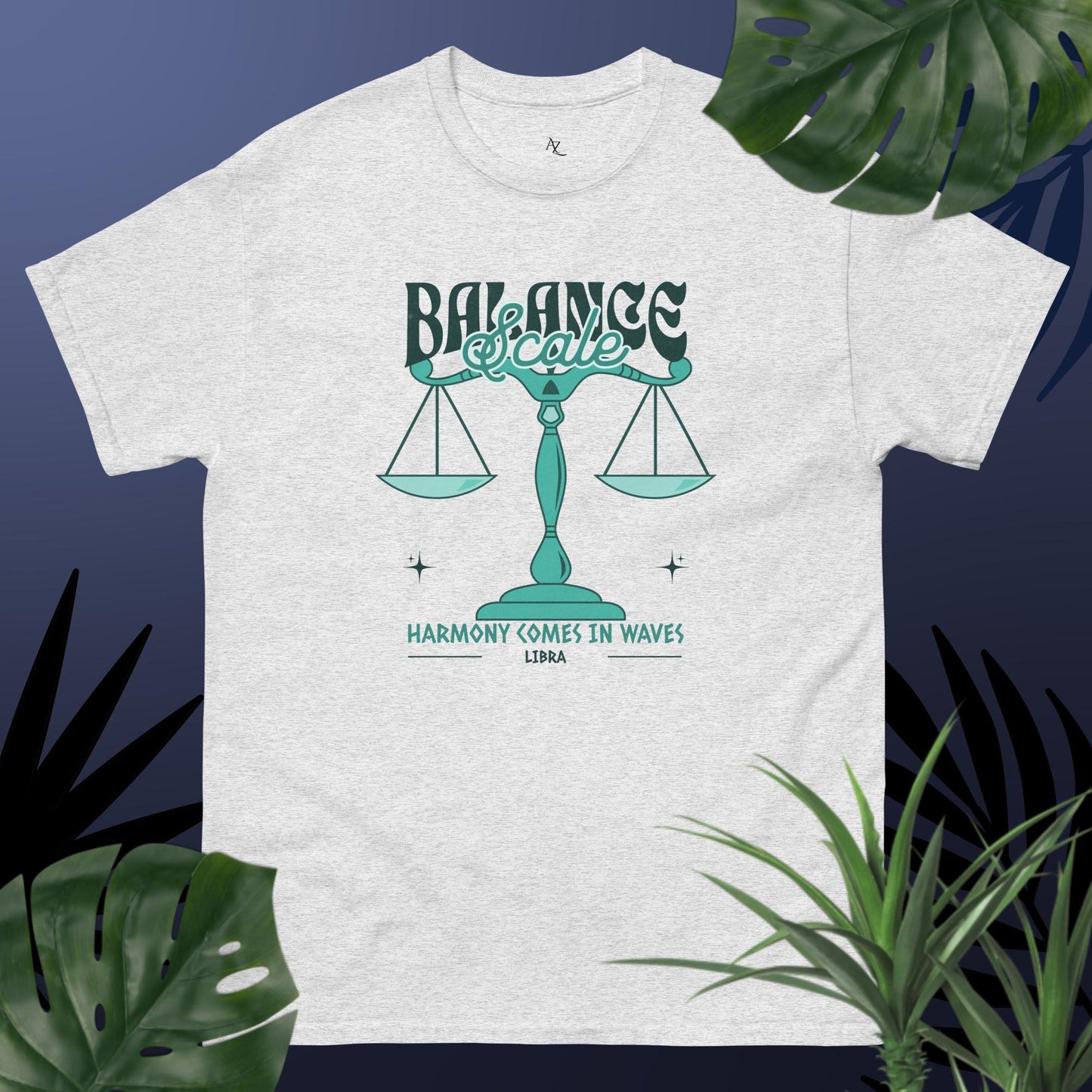 Balance Scale Harmony Libra Unisex tee
