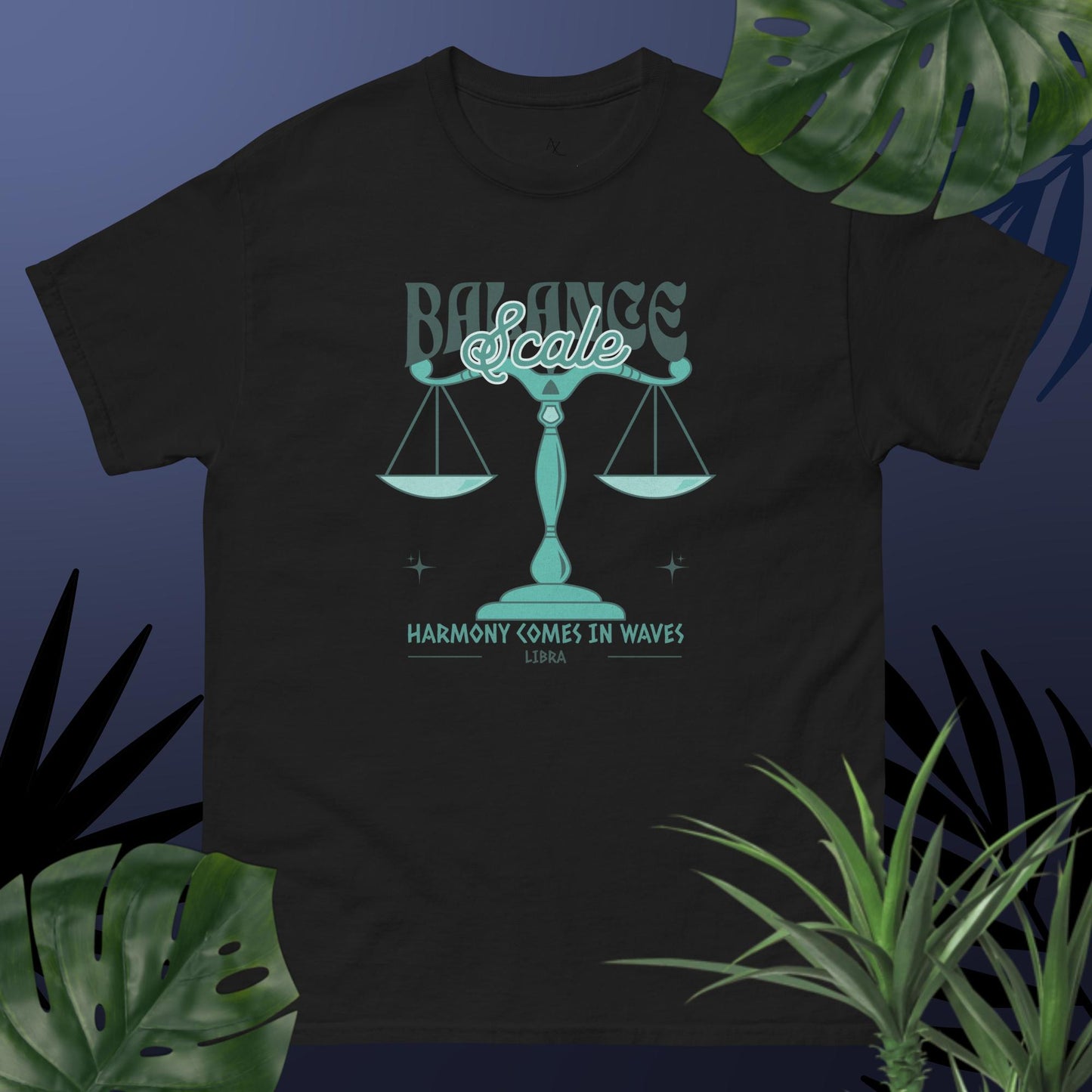 Balance Scale Harmony Libra Unisex tee