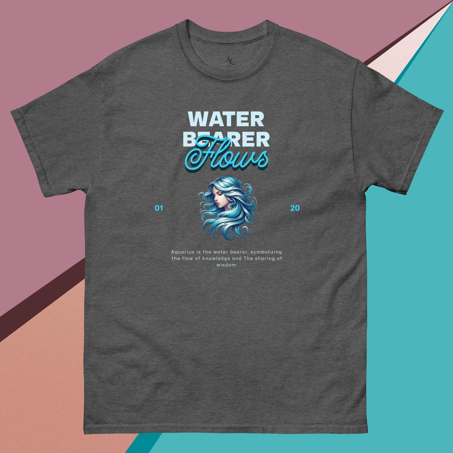Water Bearer Flows Aquarius Unisex tee