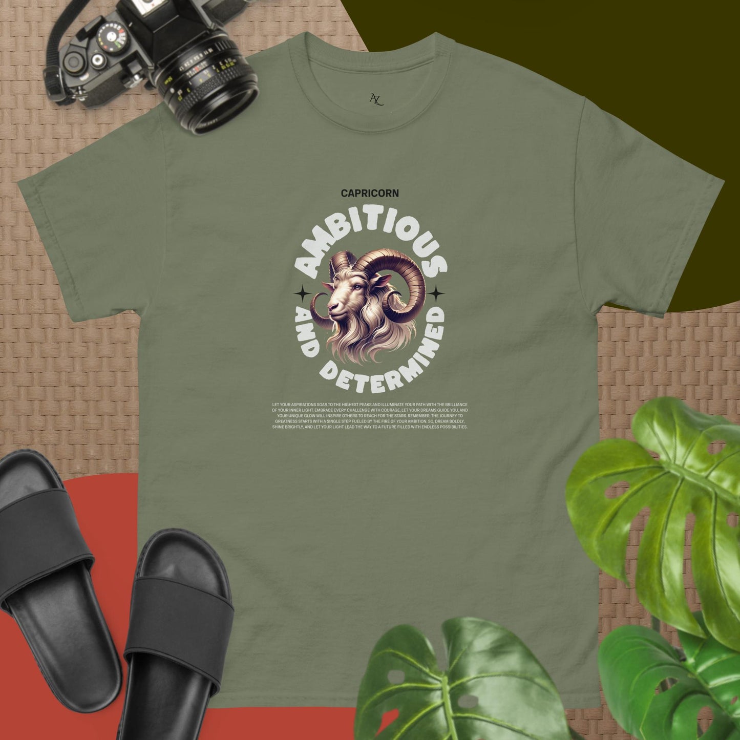 Capricorn the ambitious Unisex tee