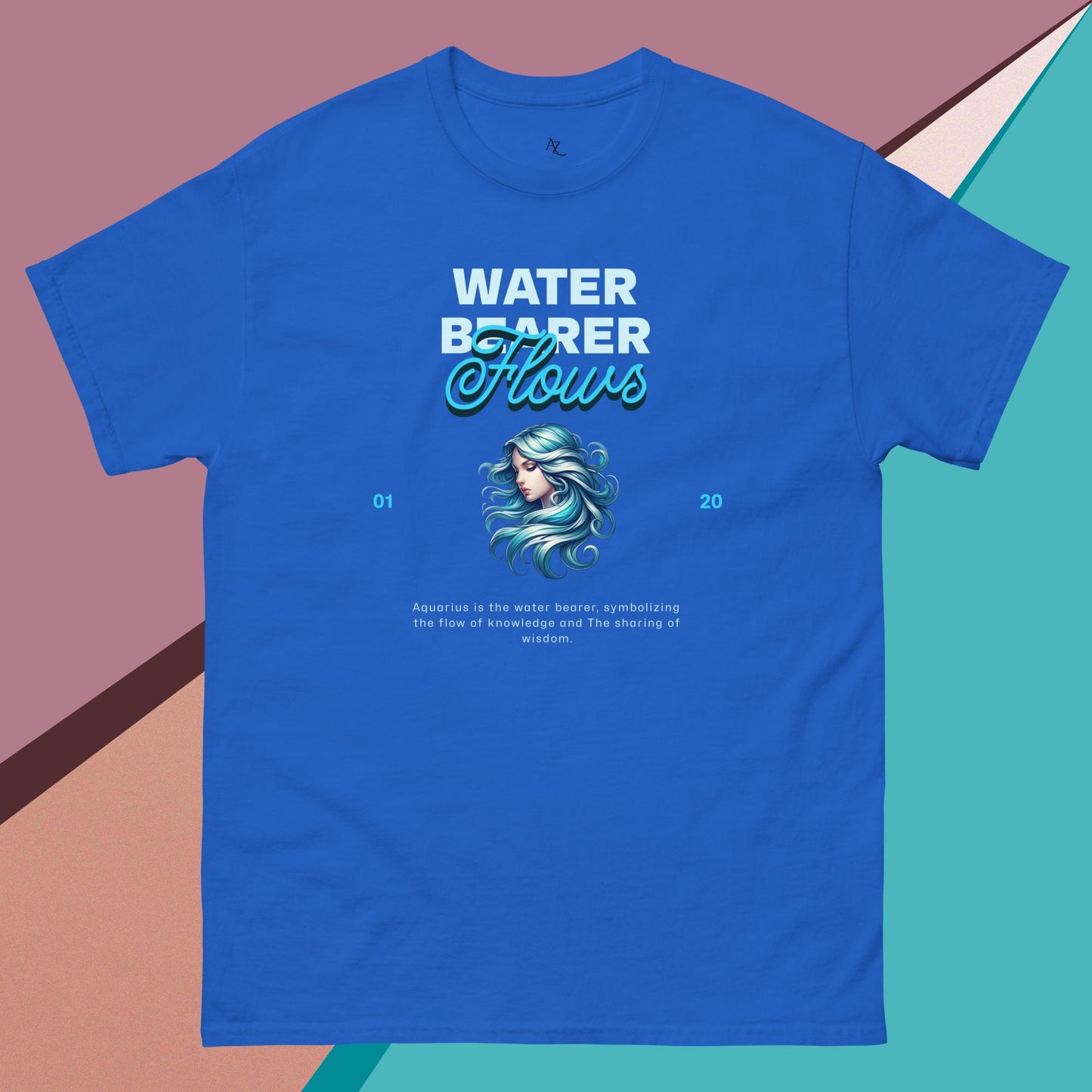 Water Bearer Flows Aquarius Unisex tee