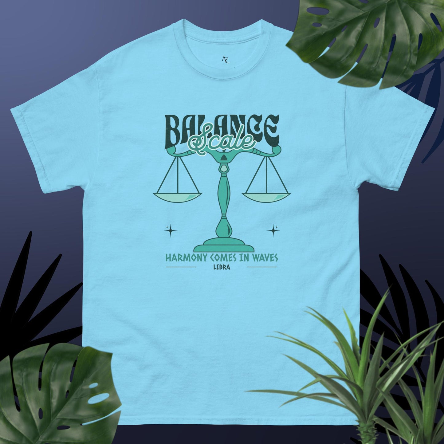 Balance Scale Harmony Libra Unisex tee