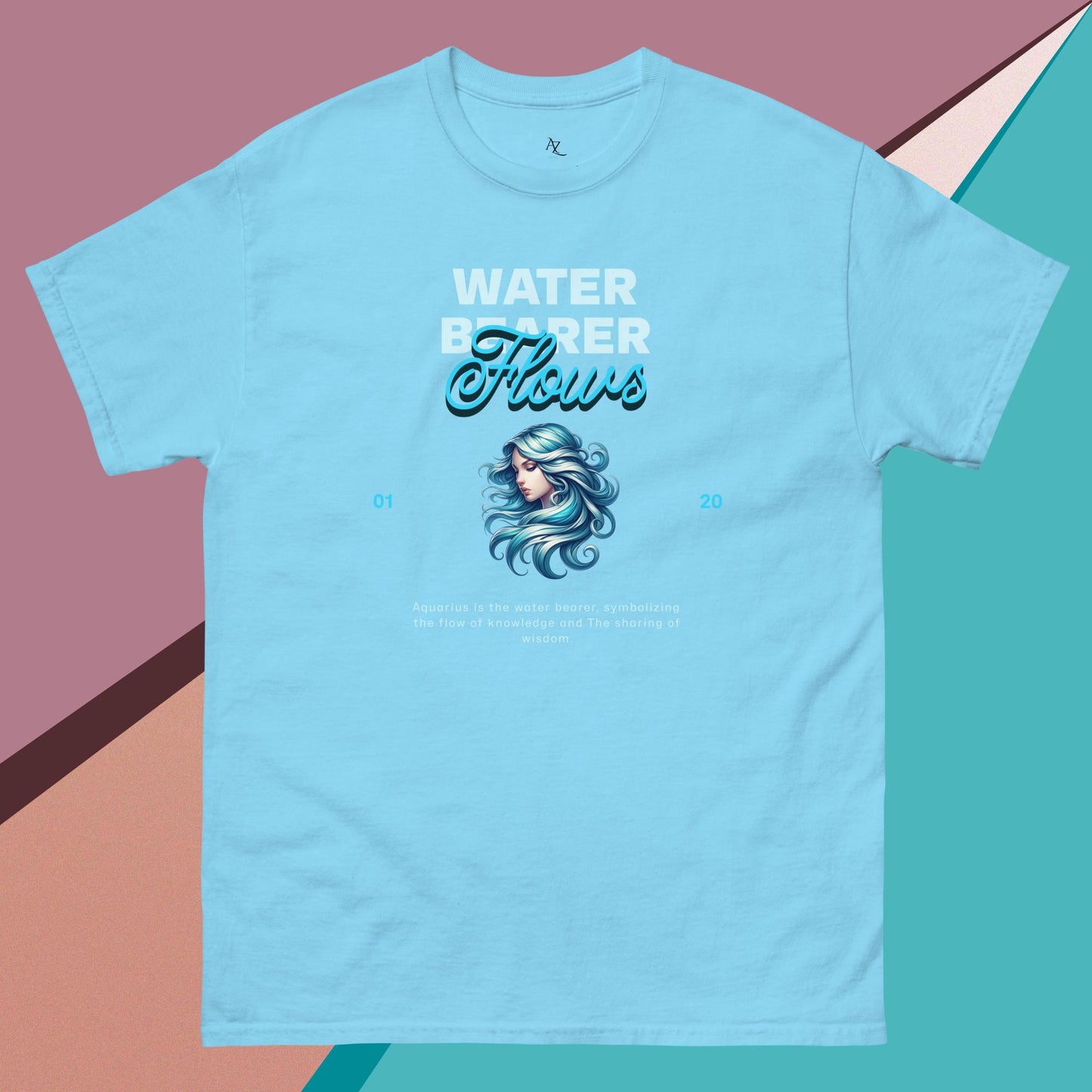 Water Bearer Flows Aquarius Unisex tee