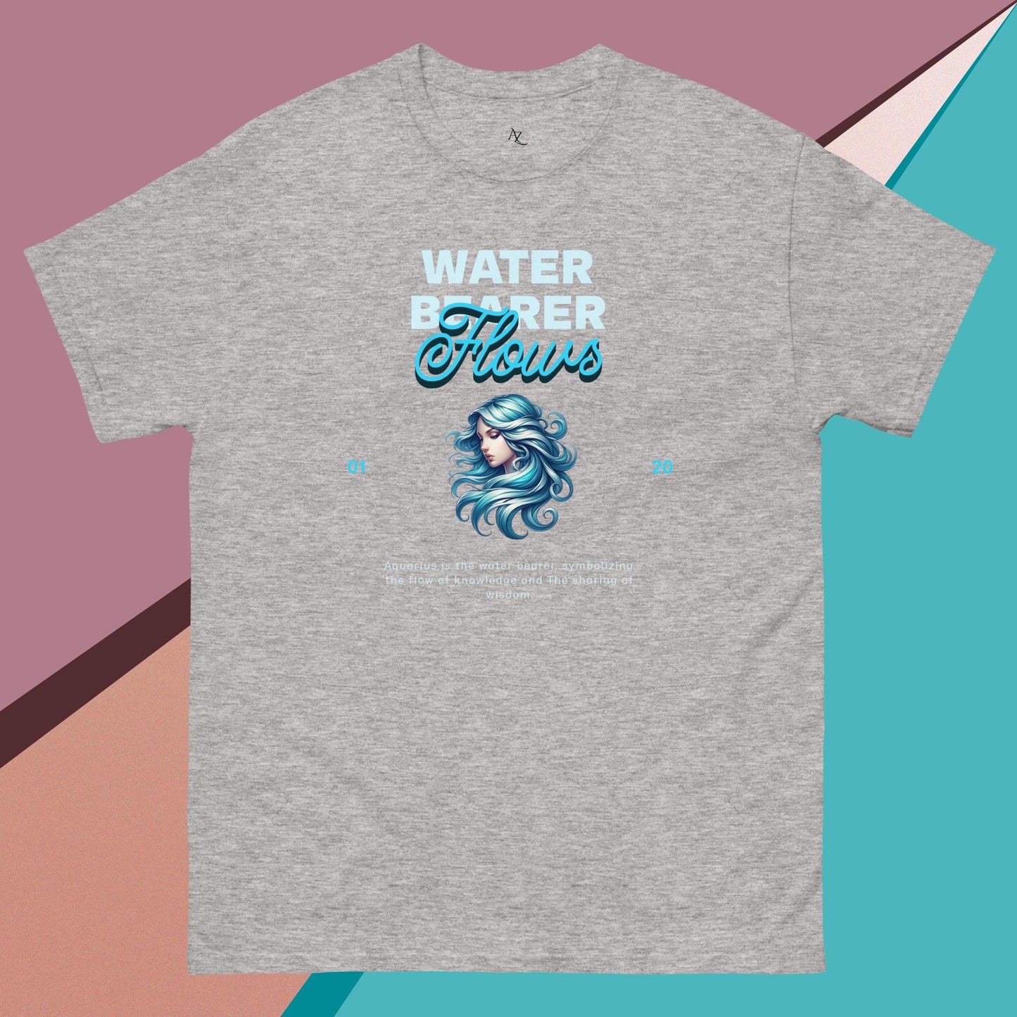 Water Bearer Flows Aquarius Unisex tee