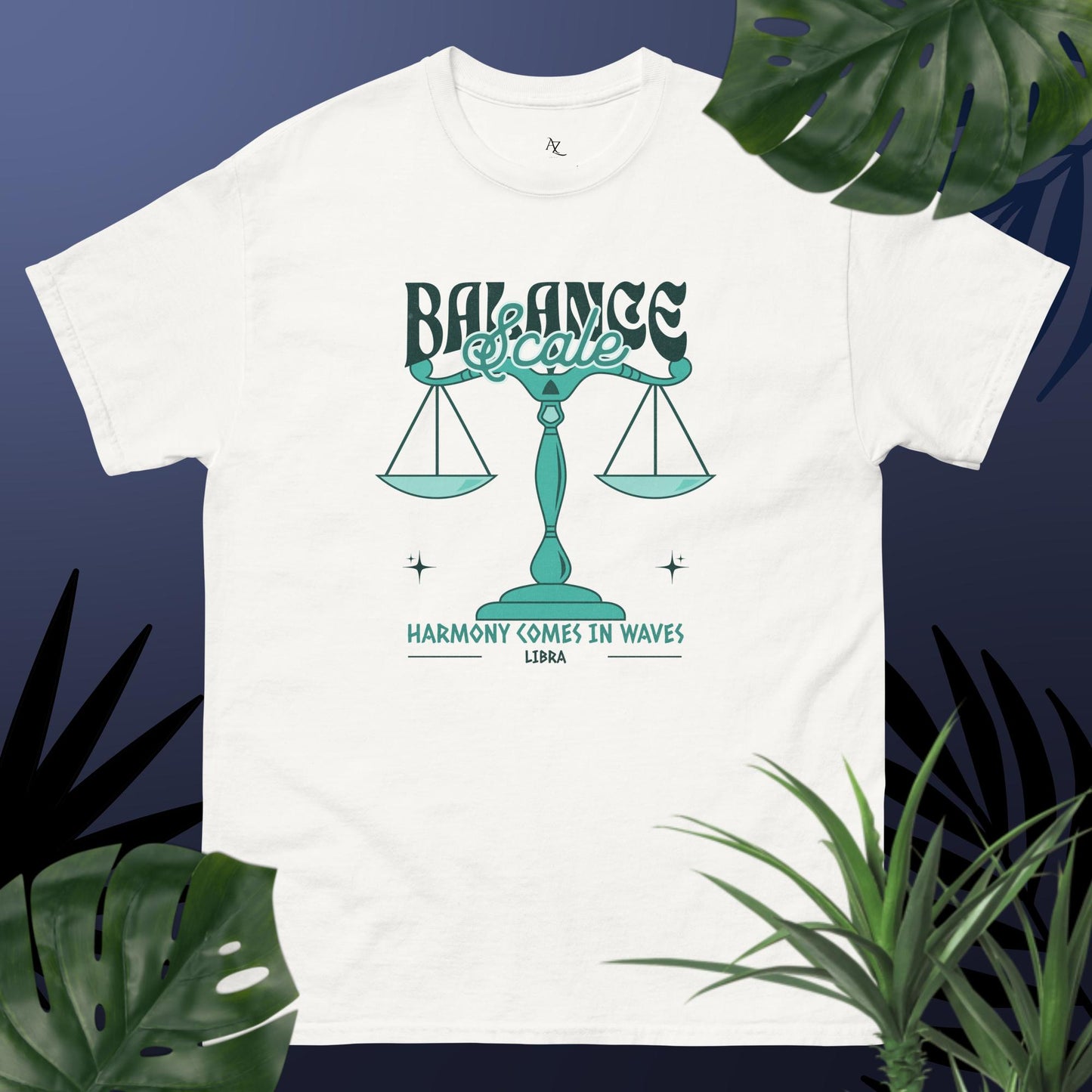 Balance Scale Harmony Libra Unisex tee