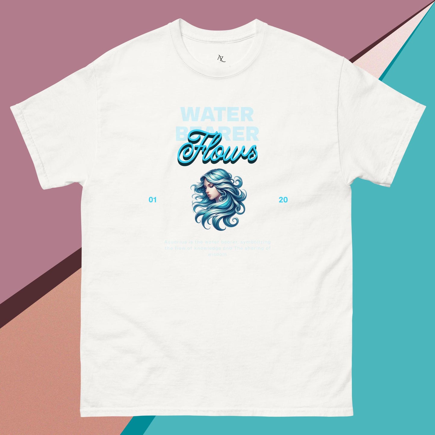 Water Bearer Flows Aquarius Unisex tee