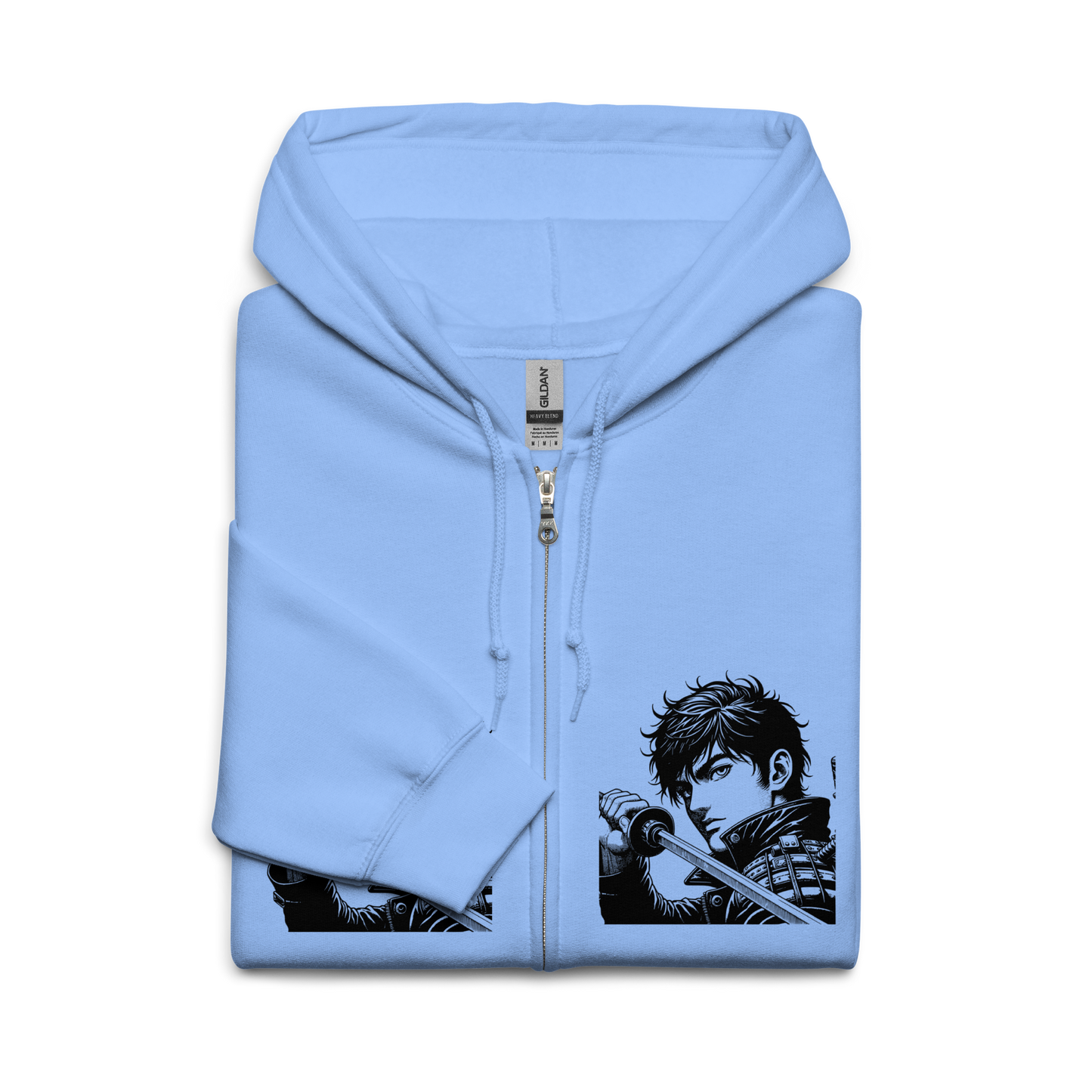 Anime Sunny Unisex zip hoodie
