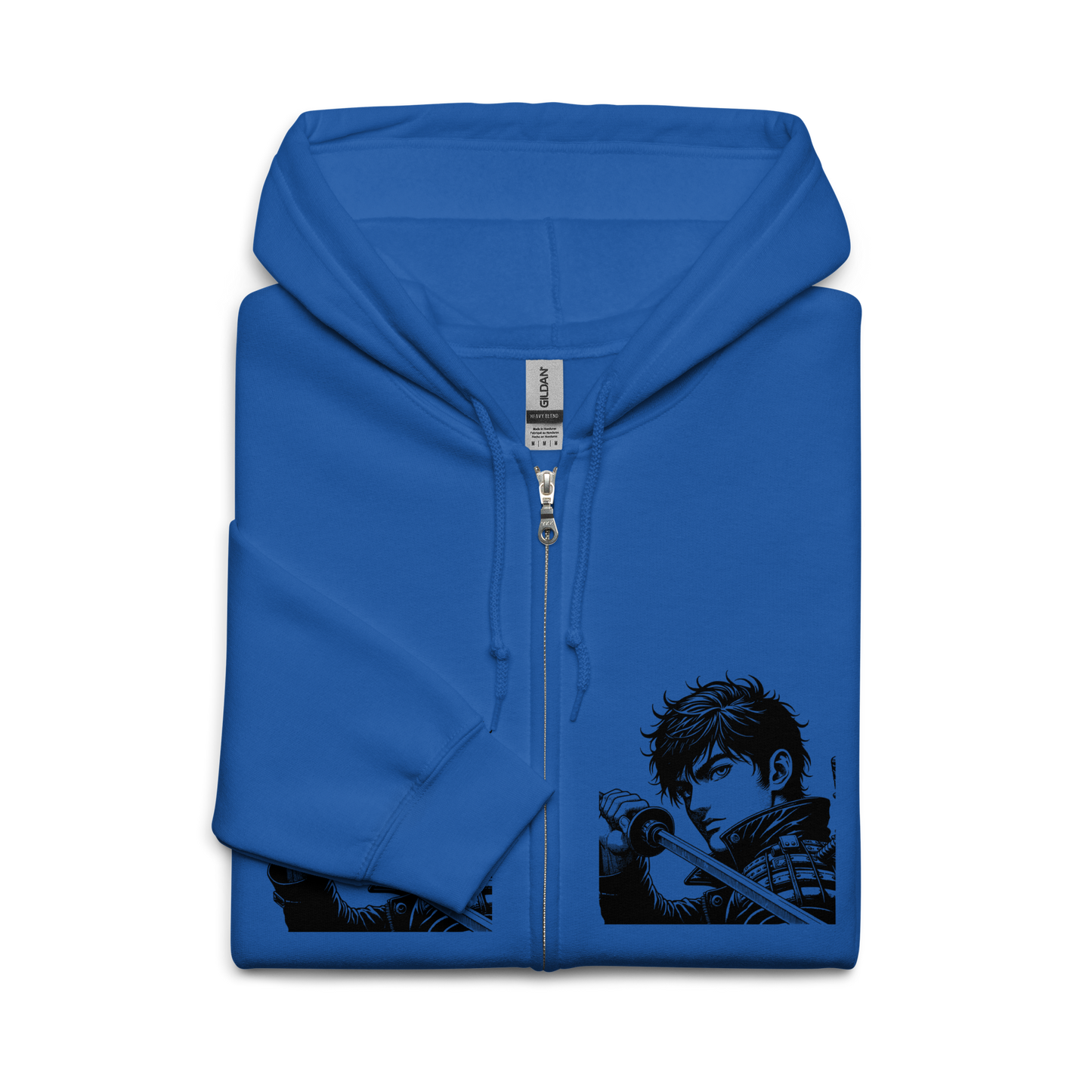 Anime Sunny Unisex zip hoodie