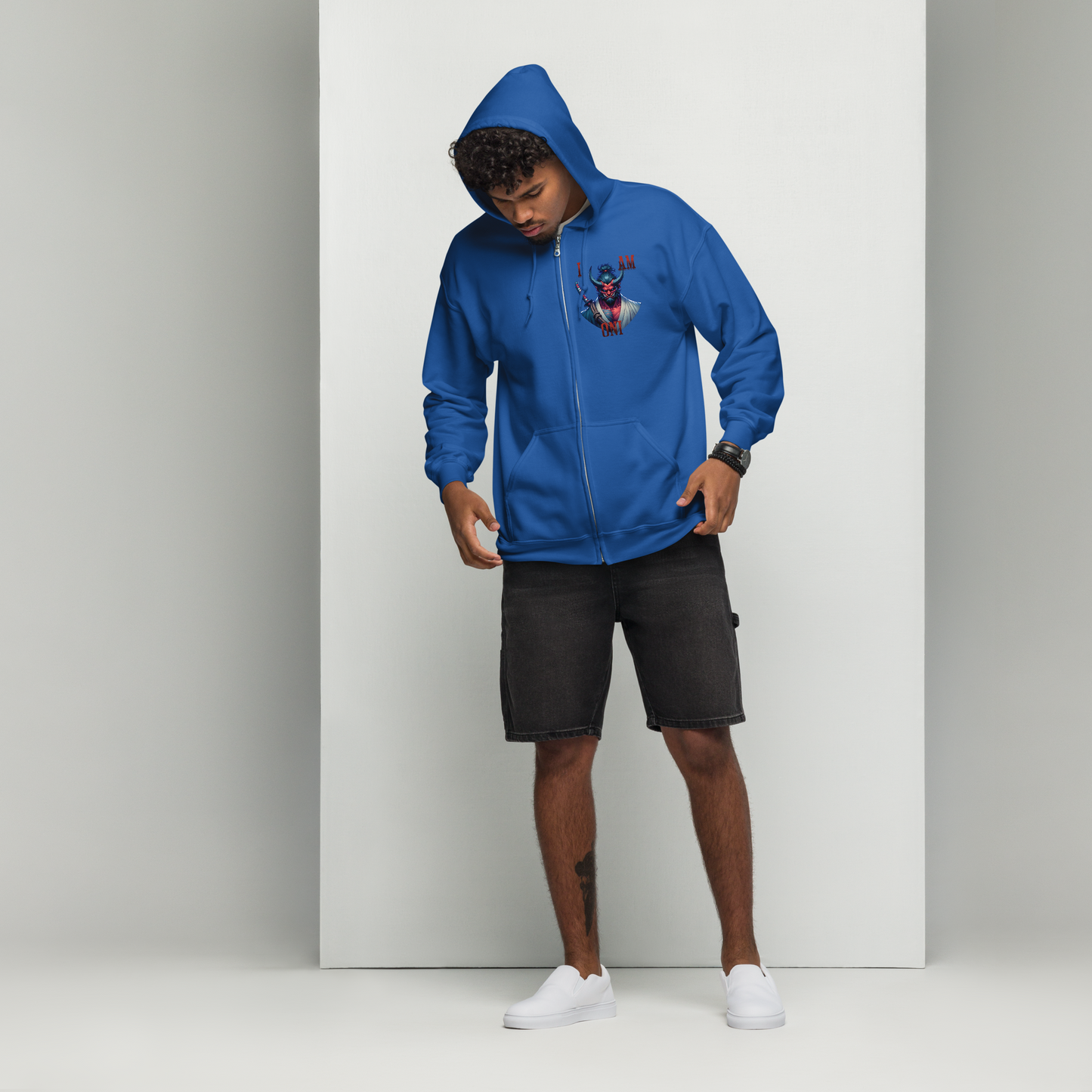 I AM ONI Zip Hoodie Unisex hoodie