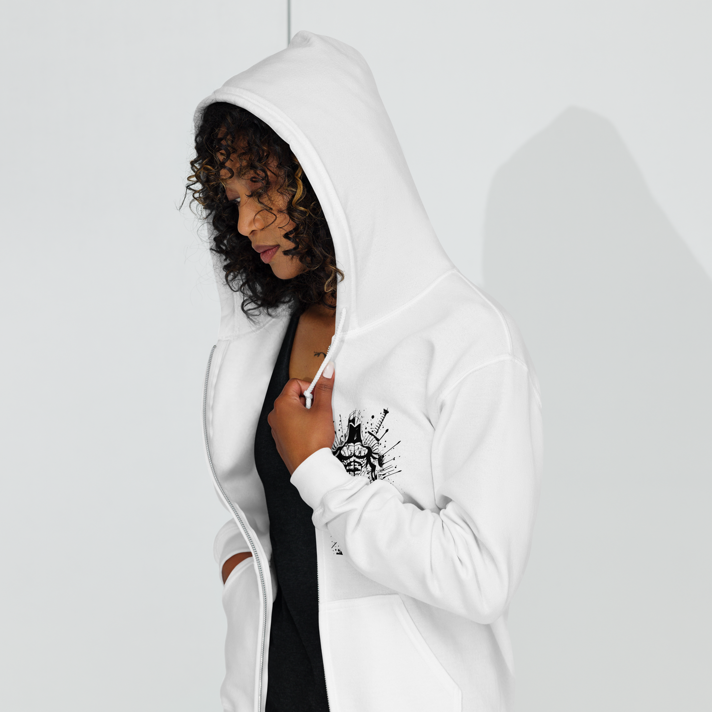 Broken guardian Unisex zip hoodie