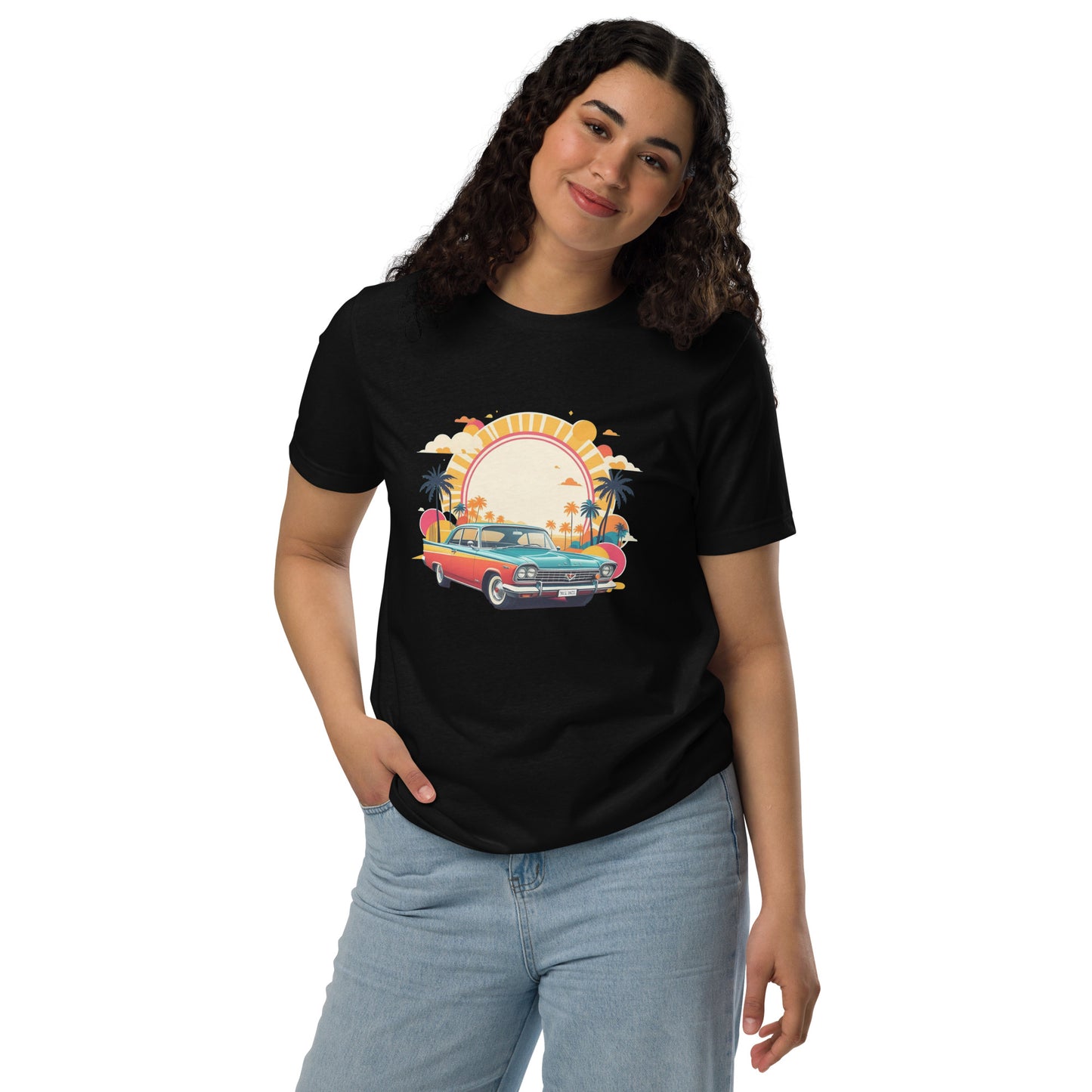 Retro Ride Unisex eco t-shirt