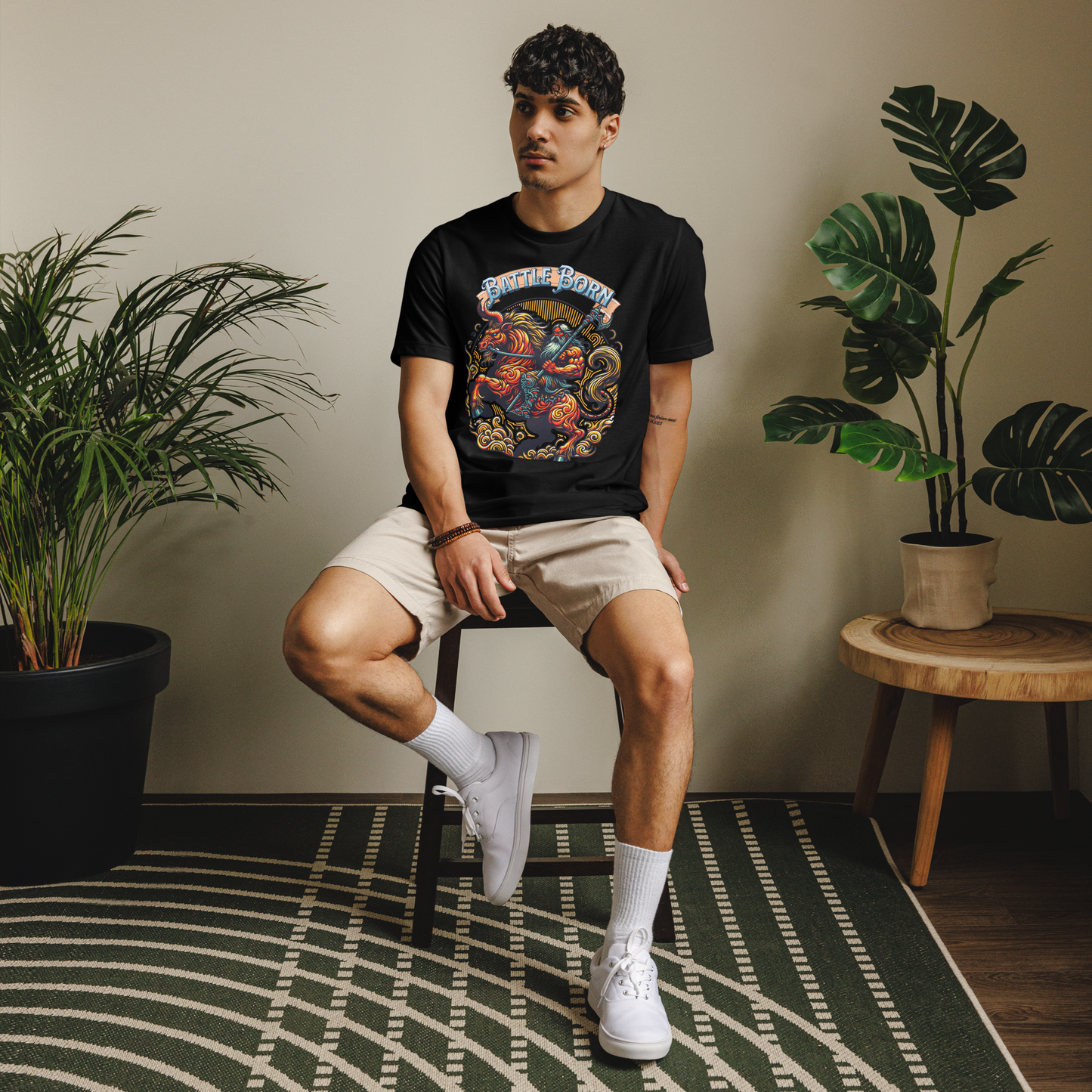Battle Born Unisex eco t-shirt