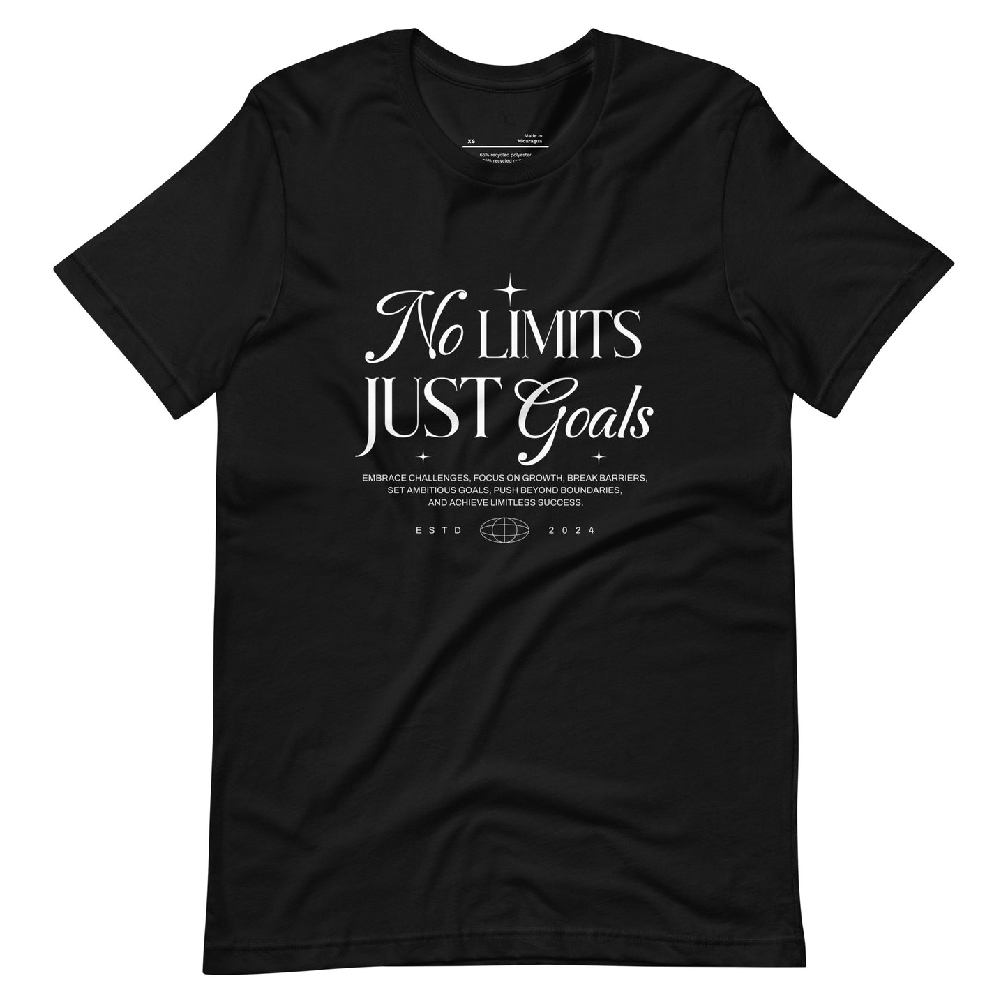 No Limits, Just Goals t-shirt