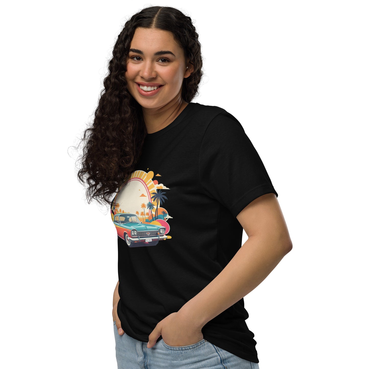 Retro Ride Unisex eco t-shirt