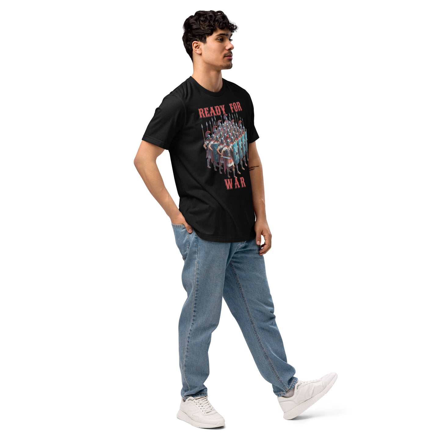 Ready for war Unisex eco t-shirt