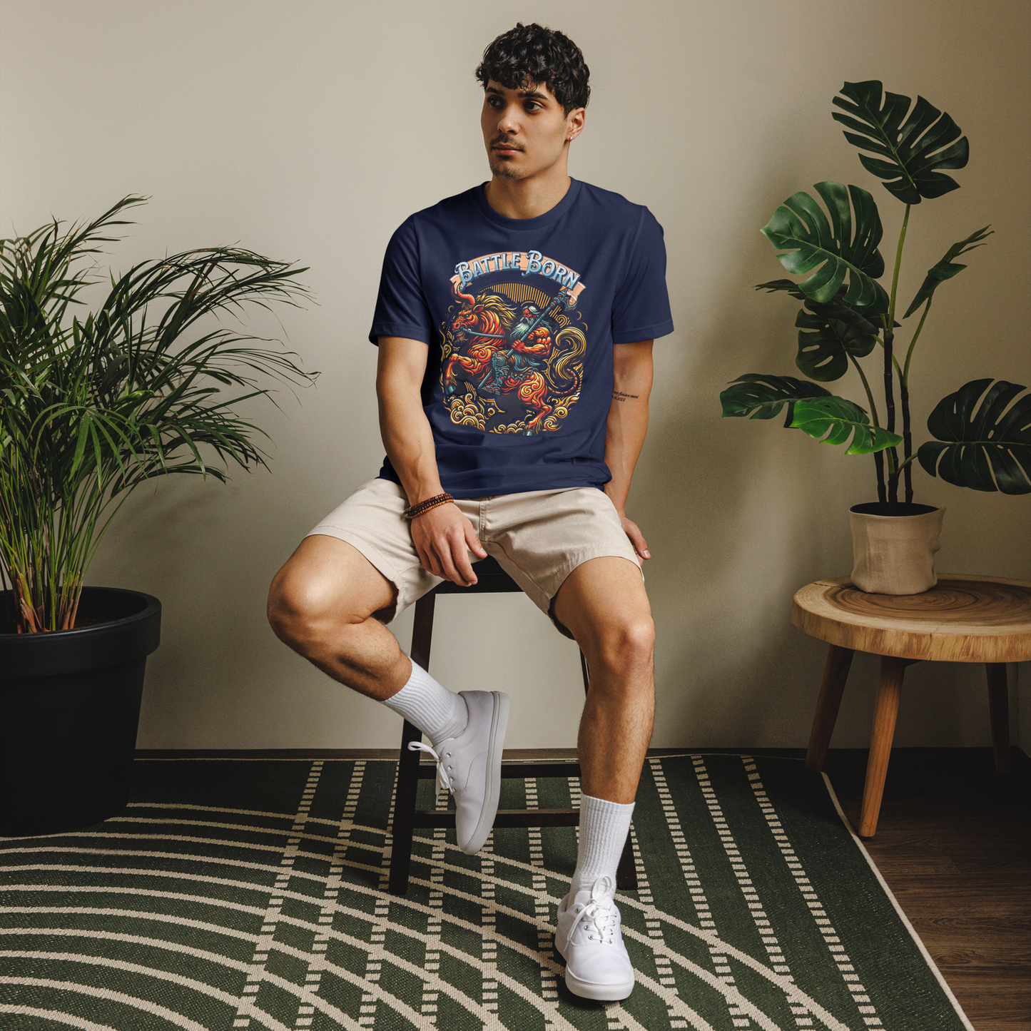 Battle Born Unisex eco t-shirt