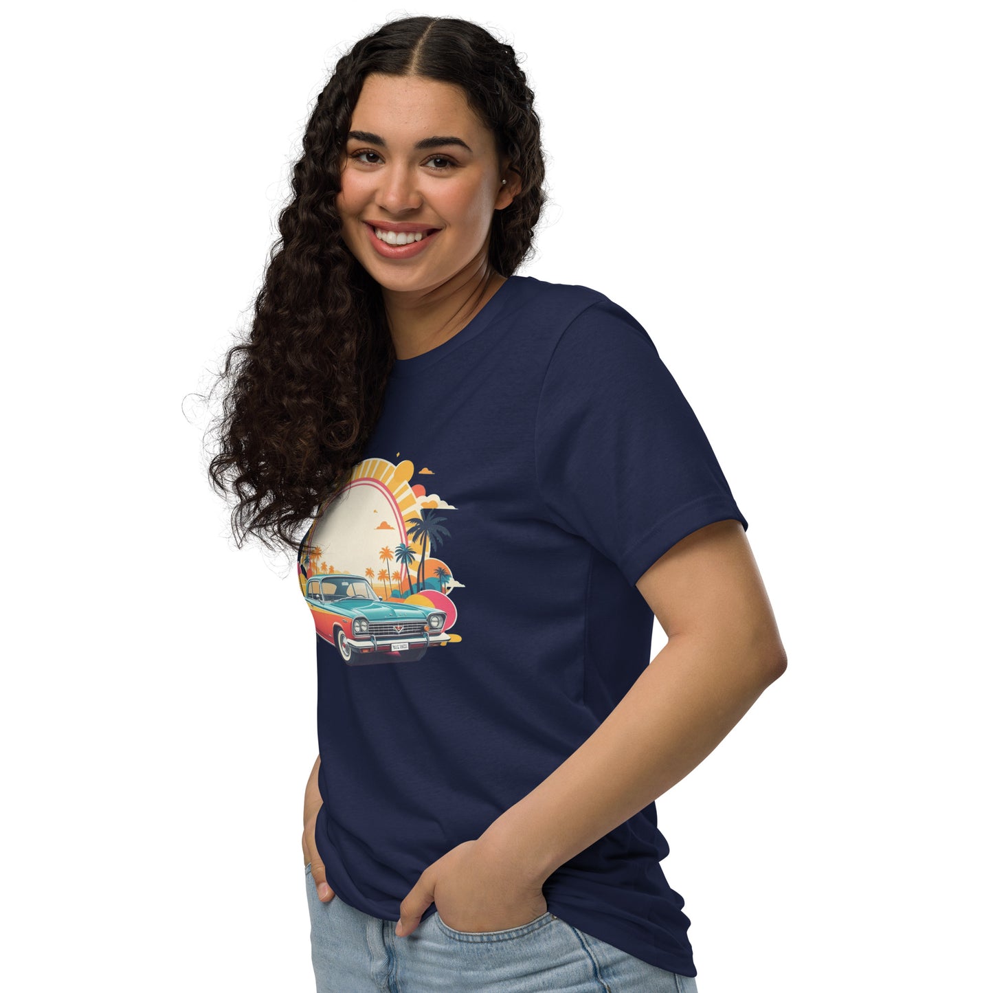 Retro Ride Unisex eco t-shirt