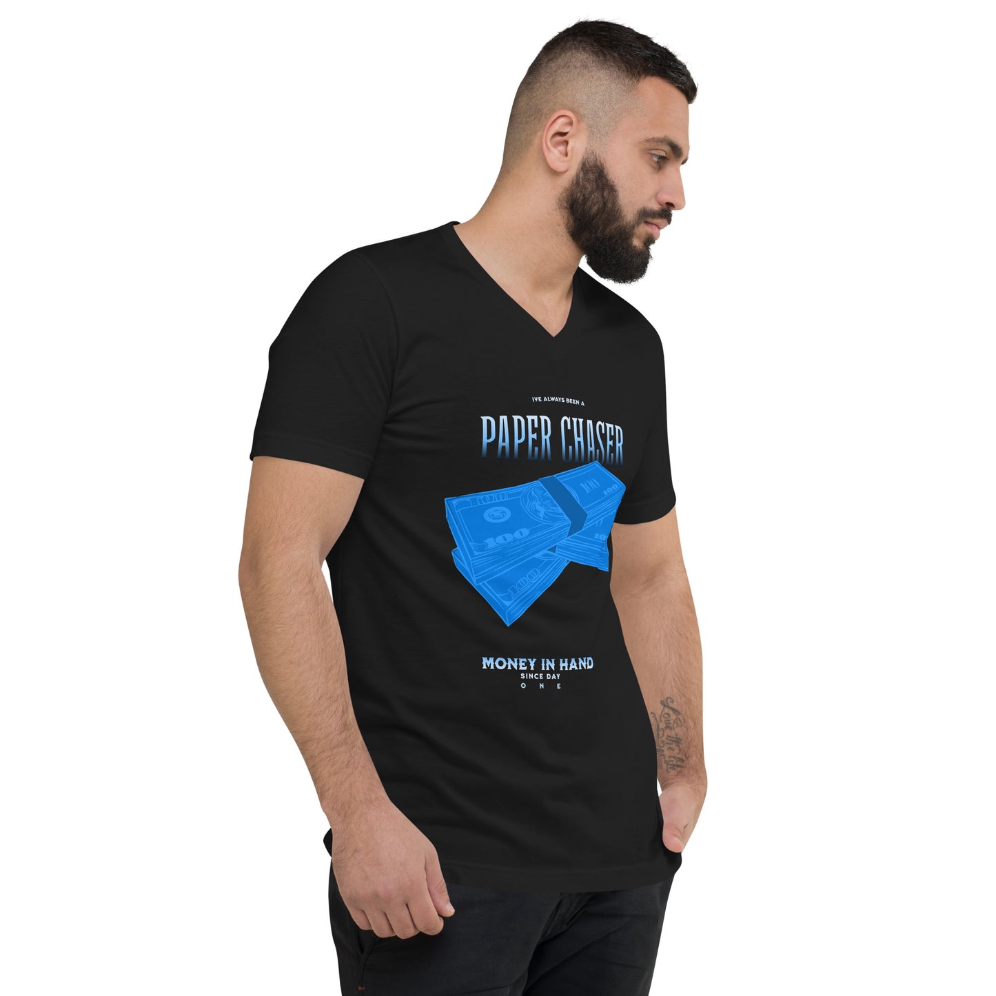 Paper Chaser V-Neck T-Shirt