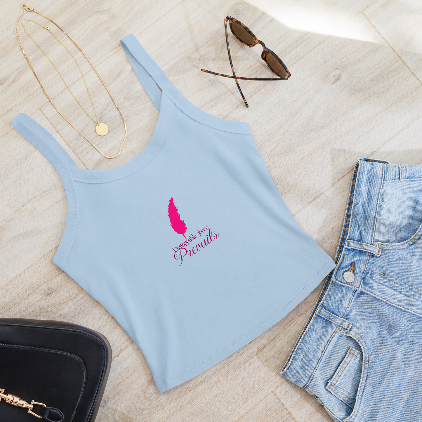 Women’s micro-rib tank top