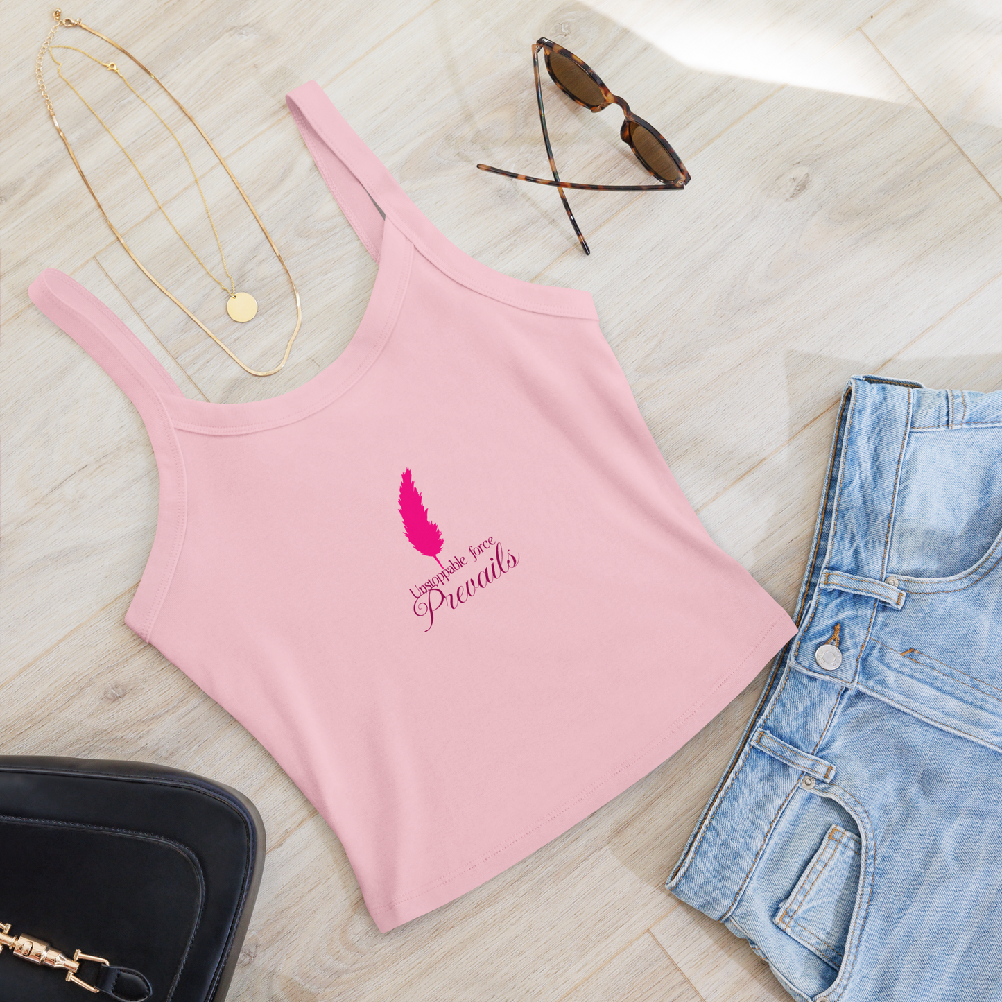 Women’s micro-rib tank top