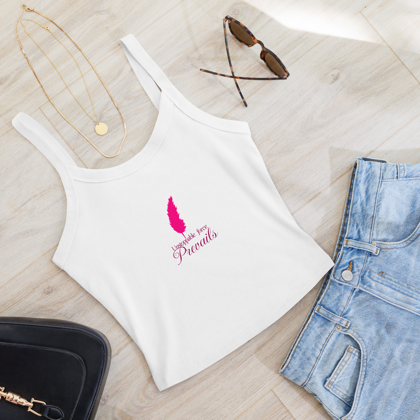 Women’s micro-rib tank top